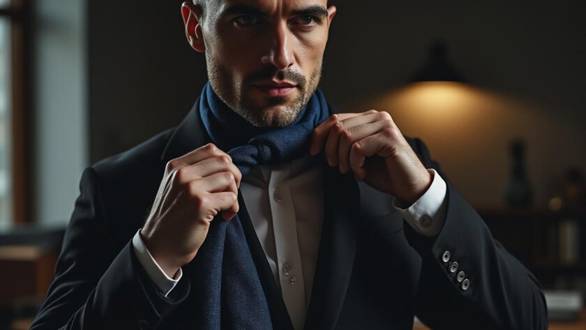 découvrez nos astuces pour porter la cravate foulard homme avec nœud et s'offrir un look à la fois élégant et sophistiqué. apprenez à harmoniser couleurs et styles pour sublimer votre tenue, que ce soit pour une occasion formelle ou un événement décontracté.