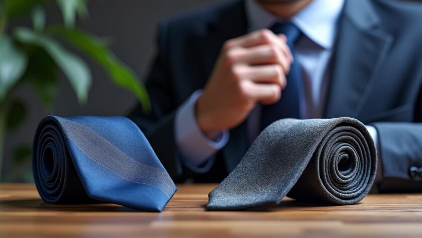 découvrez notre sélection de cravates pour hommes dans deux couleurs incontournables, idéales pour toutes les occasions. que ce soit pour un mariage, un entretien ou une sortie décontractée, ces cravates ajouteront une touche d'élégance à votre tenue. choisissez le style qui vous correspond et soyez toujours à la mode.