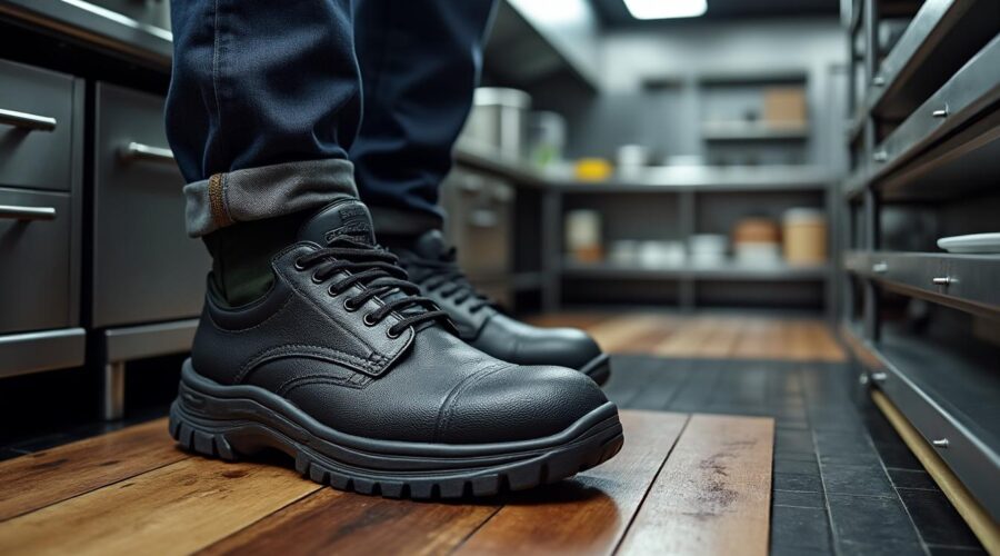 découvrez pourquoi opter pour des chaussures de sécurité de cuisine en grande taille est essentiel pour les professionnels : confort, protection optimale et adaptation à toutes les morphologies au travail.