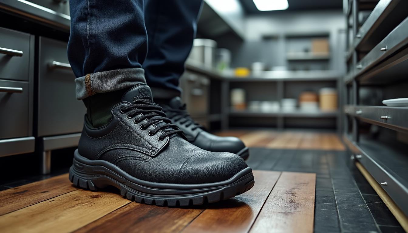 découvrez pourquoi opter pour des chaussures de sécurité de cuisine en grande taille est essentiel pour les professionnels : confort, protection optimale et adaptation à toutes les morphologies au travail.