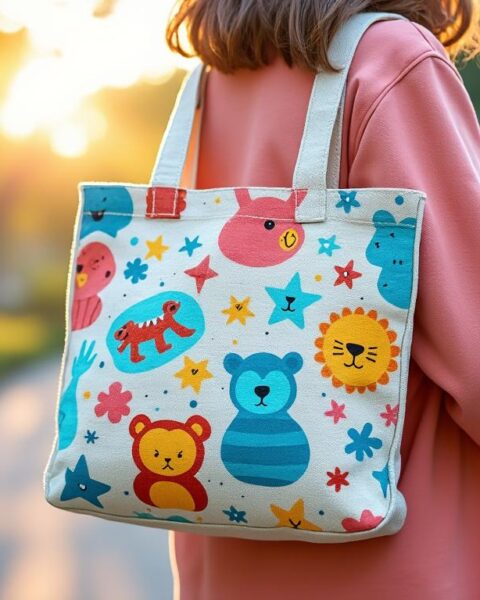 découvrez nos cabas enfant personnalisés pour l’école : des designs ludiques et uniques qui plairont à coup sûr à vos enfants. offrez-leur un accessoire pratique, original et à leur image !