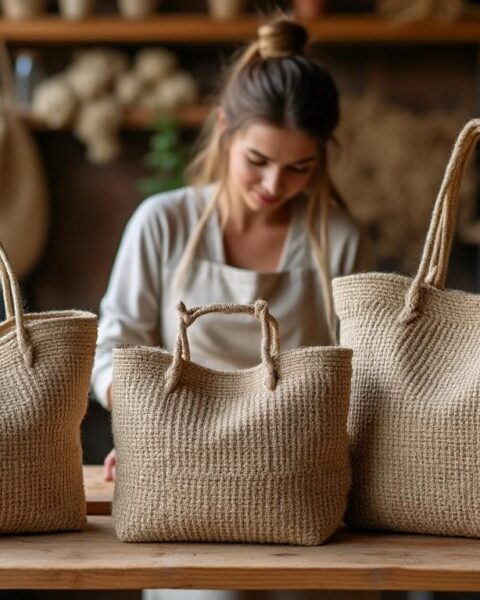découvrez nos cabas en chanvre tissé main, fabriqués de façon artisanale et éthique. des sacs uniques, durables et respectueux de l'environnement pour un style responsable au quotidien.