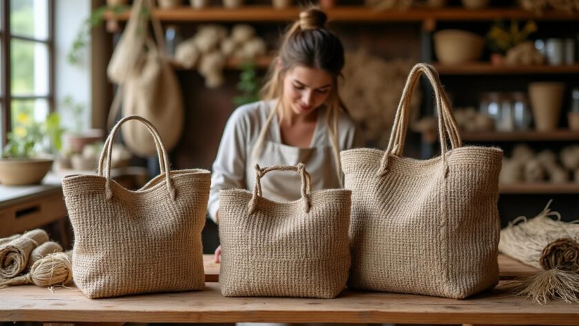 découvrez nos cabas en chanvre tissé main, fabriqués de façon artisanale et éthique. des sacs uniques, durables et respectueux de l'environnement pour un style responsable au quotidien.