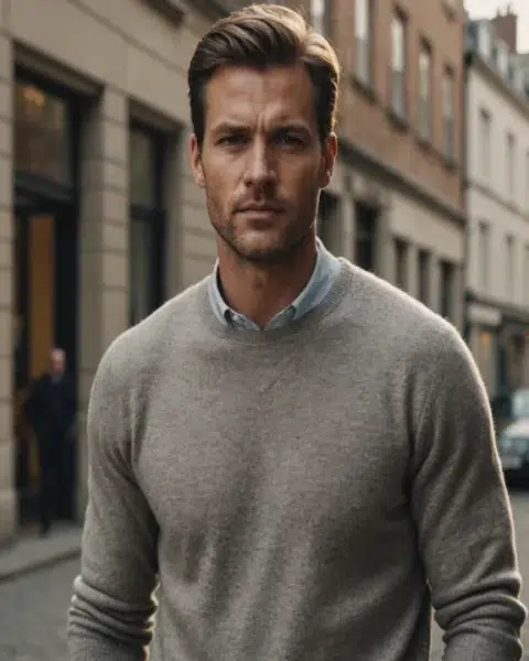 Pull en cachemire pour homme : élégance et confort intemporels
