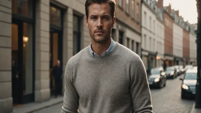 Pull en cachemire pour homme : élégance et confort intemporels
