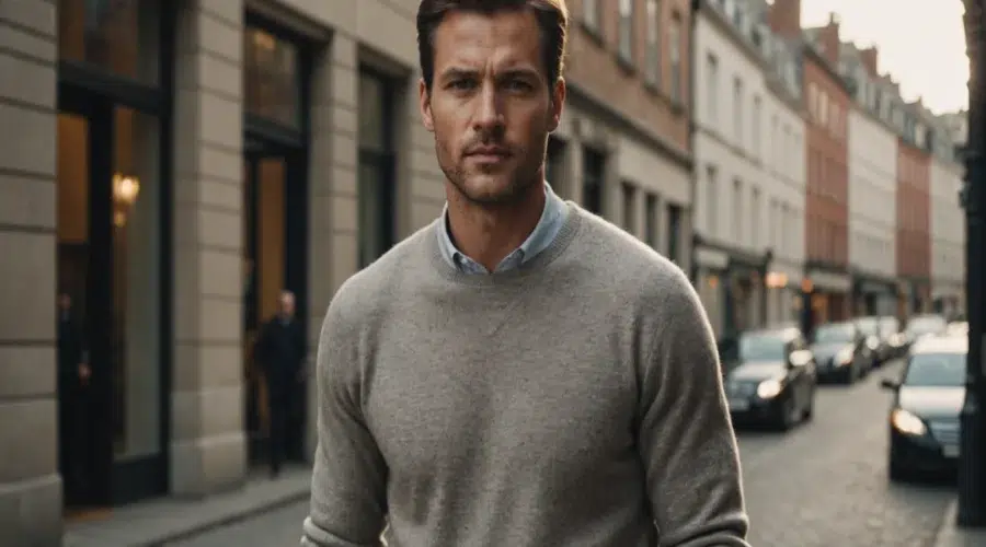 Pull en cachemire pour homme : élégance et confort intemporels
