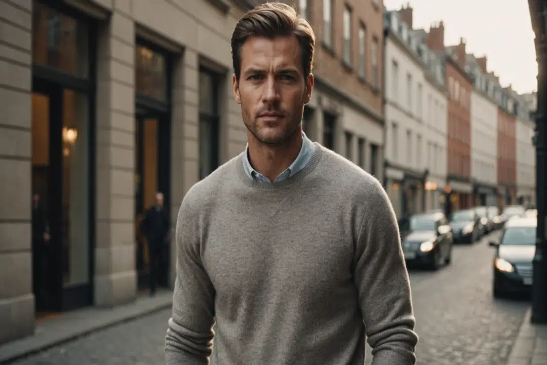 Pull en cachemire pour homme : élégance et confort intemporels