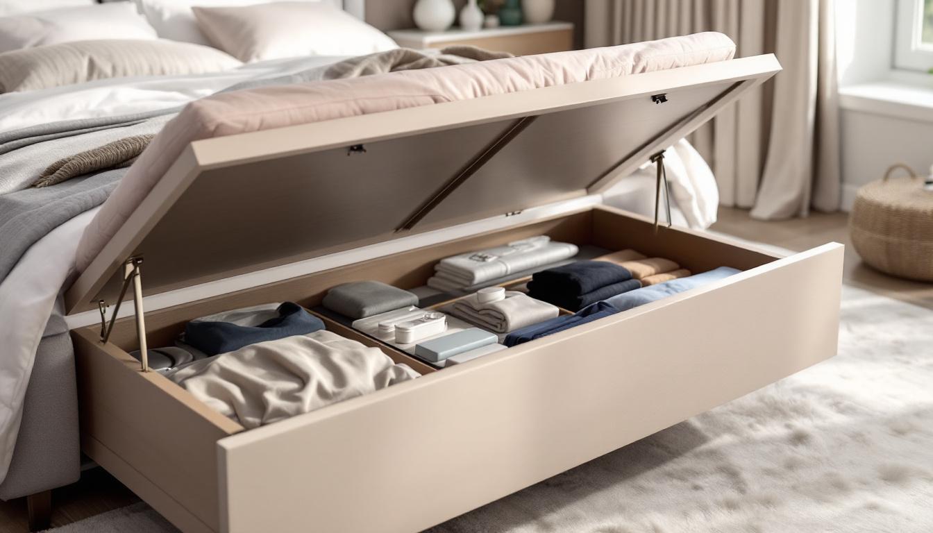 explorez notre sélection de lits coffre pas chers, alliant praticité et design pour maximiser votre espace de rangement tout en restant économique.