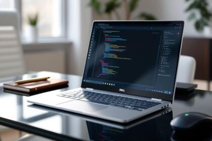 découvrez le pc portable dell 14 pouces, alliant performance professionnelle et mobilité optimale pour vos besoins quotidiens.