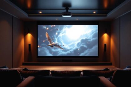 découvrez les avantages d'un écran de projection 120 pouces pour votre cinéma maison, offrant une expérience visuelle immersive et un confort optimal pour profiter de vos films préférés.