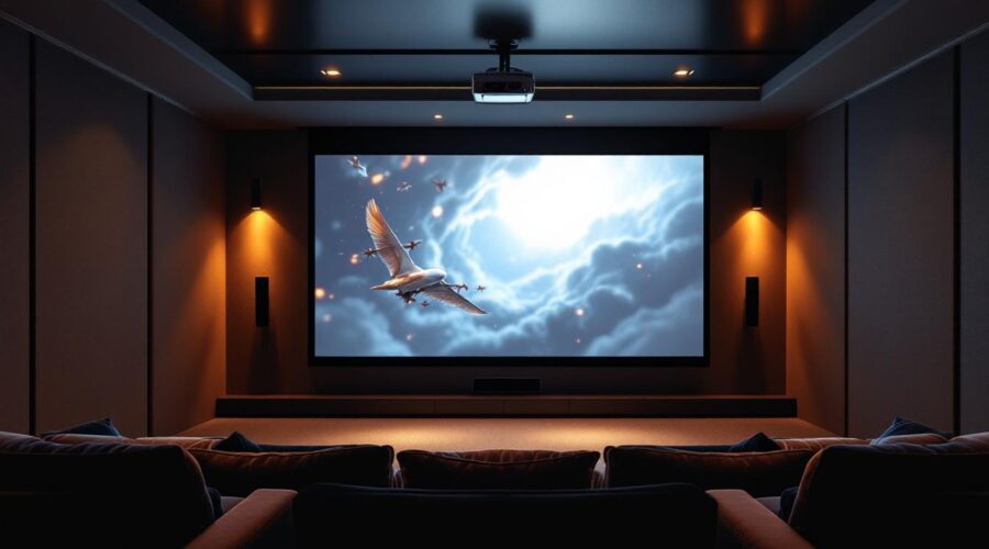 découvrez les avantages d'un écran de projection 120 pouces pour votre cinéma maison, offrant une expérience visuelle immersive et un confort optimal pour profiter de vos films préférés.