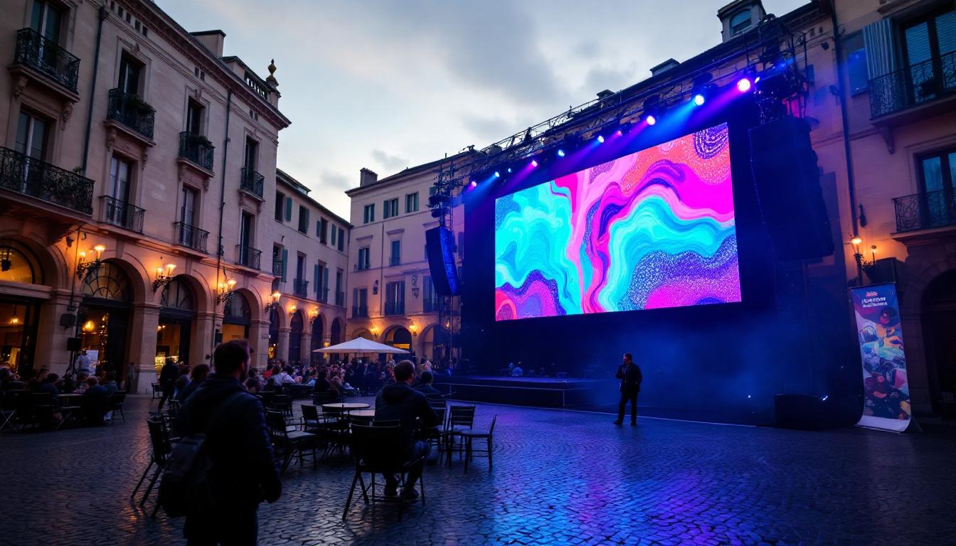 découvrez le vidéoprojecteur epson laser, une solution innovante qui transforme vos événements en plein air avec une image lumineuse et une qualité exceptionnelle.