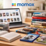 momox est une plateforme de revente en ligne dédiée aux livres, cd, dvd et jeux vidéo, offrant une solution simple et rapide pour vendre vos articles d'occasion.