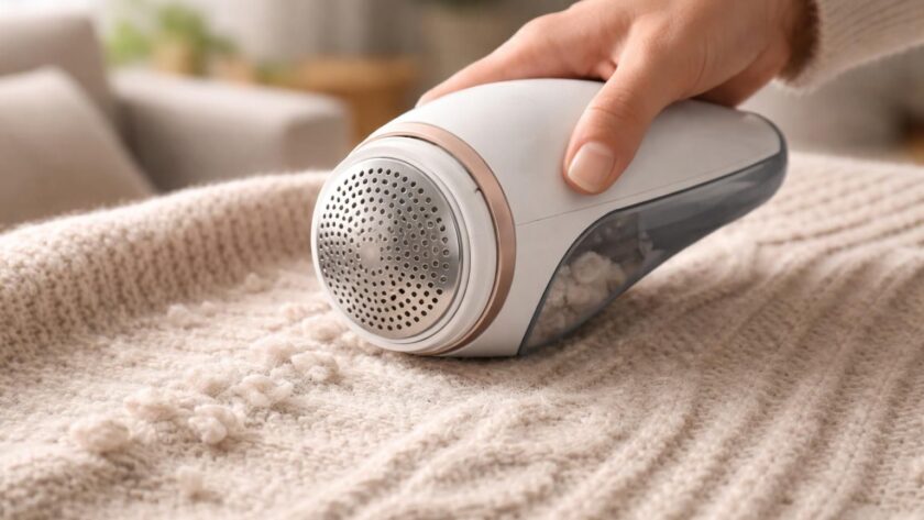 découvrez notre rasoir pour pull, l'outil idéal pour éliminer efficacement bouloches et peluches, et redonnez une seconde vie à vos vêtements favoris.