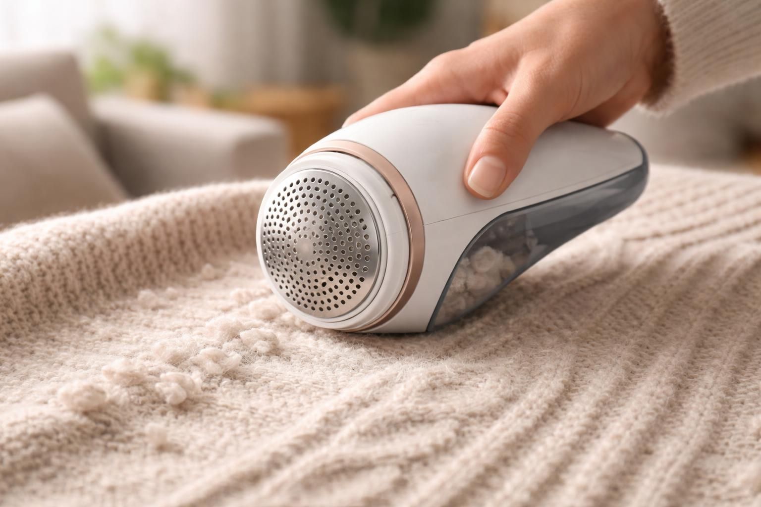 découvrez notre rasoir pour pull, l'outil idéal pour éliminer efficacement bouloches et peluches, et redonnez une seconde vie à vos vêtements favoris.