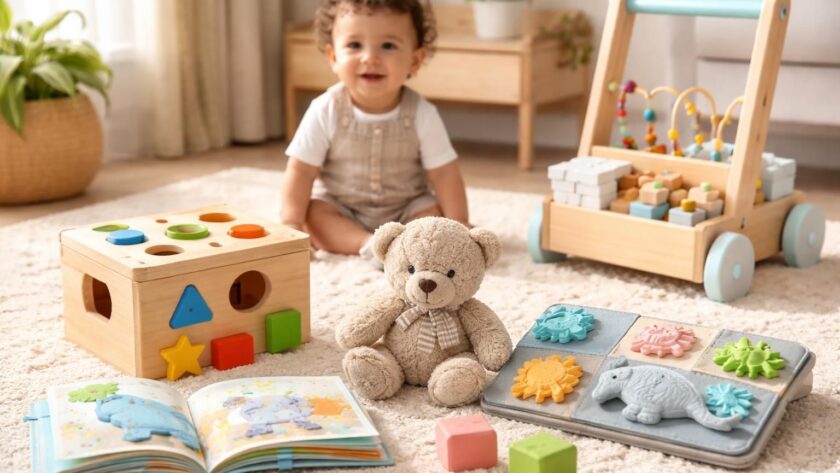 découvrez notre sélection de cadeaux uniques pour garçons de 1 an, parfaits pour stimuler leur éveil et leur curiosité.
