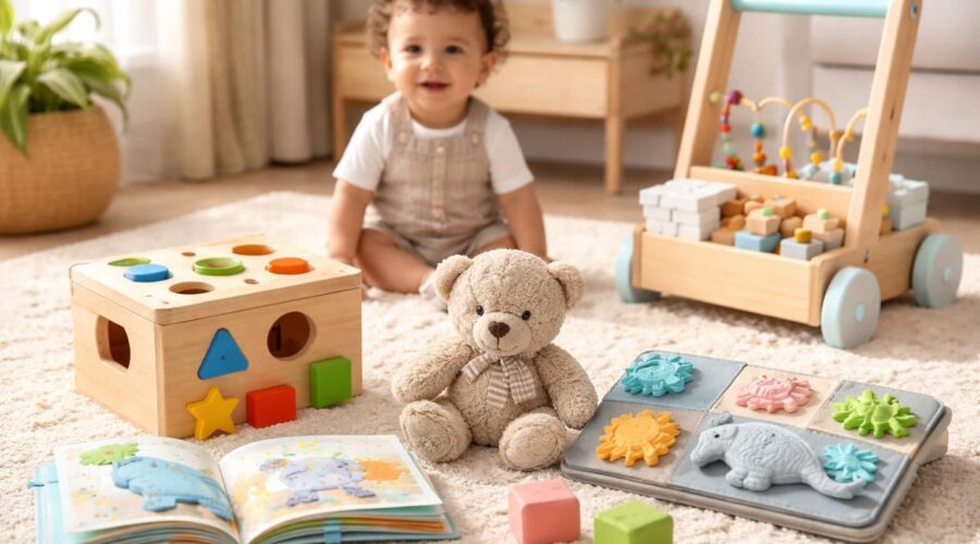 découvrez notre sélection de cadeaux uniques pour garçons de 1 an, parfaits pour stimuler leur éveil et leur curiosité.