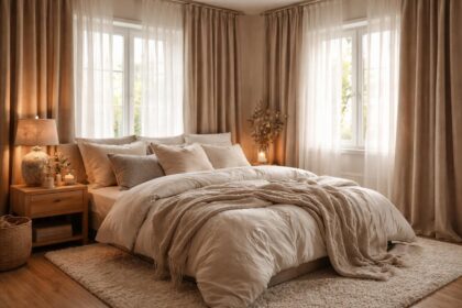 découvrez nos conseils pour choisir des rideaux cocooning et cosy, parfaits pour créer une ambiance chaleureuse et apaisante dans votre chambre.