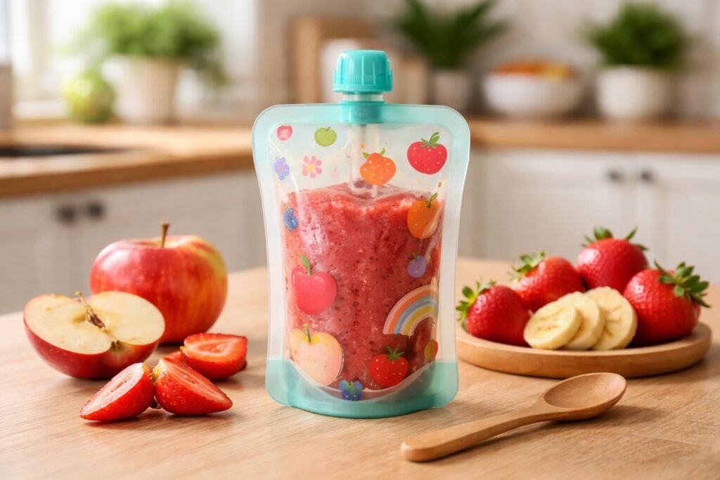 découvrez la gourde à compote réutilisable, une solution économique et écologique pour transporter vos en-cas facilement et réduire les déchets.