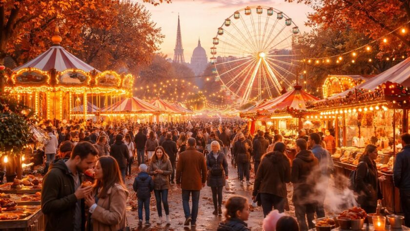 découvrez l'ambiance unique et festive de la foire d'automne de paris, un événement incontournable mêlant attractions, gastronomie et convivialité dans la capitale.