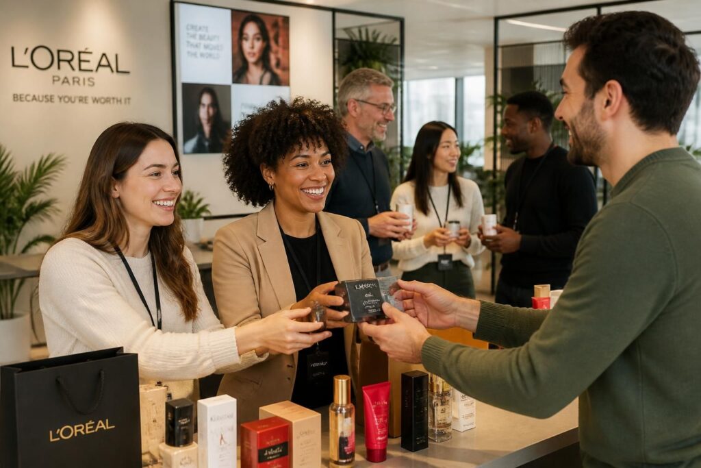 découvrez pourquoi la vente au personnel chez l'oréal joue un rôle clé dans le renforcement de la culture d'entreprise et la motivation des équipes.
