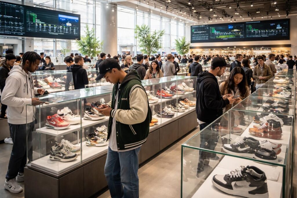 découvrez stockx, la plateforme incontournable pour les collectionneurs de sneakers, offrant authenticité et large choix de modèles rares et tendance.