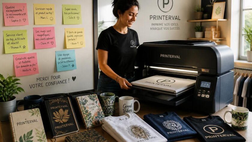 découvrez les avis clients sur printerval et évaluez la qualité de ses produits personnalisés pour faire le meilleur choix.