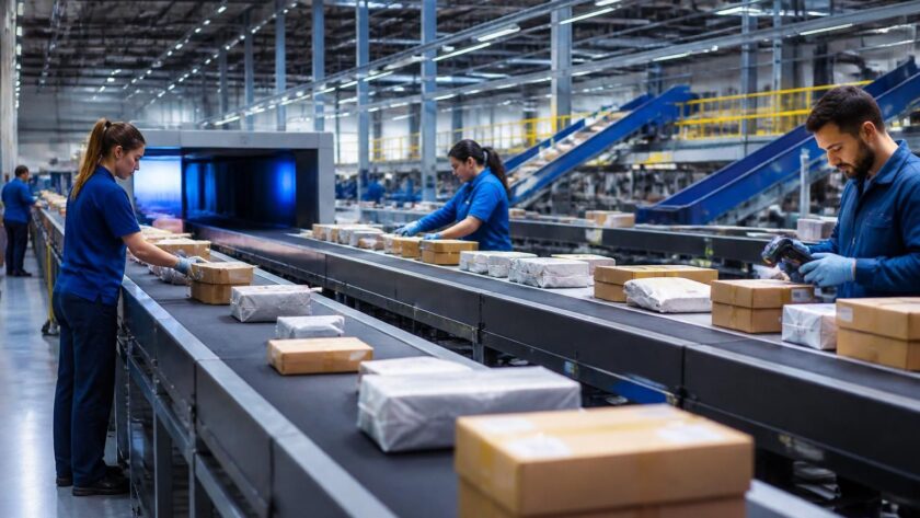 découvrez comment l'étape de tri de votre envoi sur sa plateforme de départ optimise la logistique pour un service rapide et efficace.