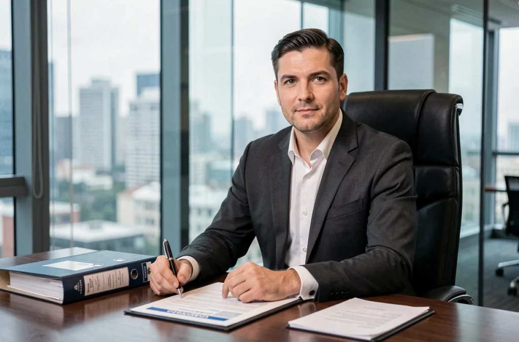 Avocat spécialisé analysant un dossier de litige avec Chubb European Group SFR